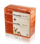 Profivet Hepato 90 tabletek + Profivet Lecitin 90 tabletek