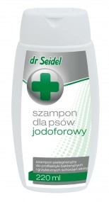 szampon dla psów jodoforowy dr Seidel